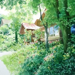 Пазл: Летняя зелень