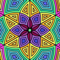 Пазл: Мандала