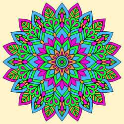 Пазл: Мандала