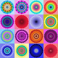 Пазл: Мандалы