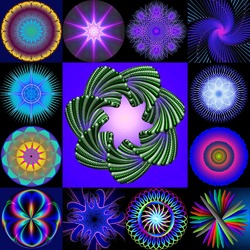 Пазл: Мандалы