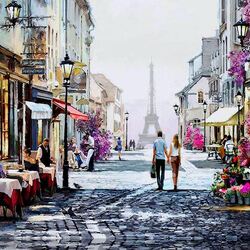 Пазл: Прогулка в Париже