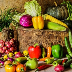 Пазл: Овощи