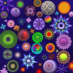 Пазл: Мандалы