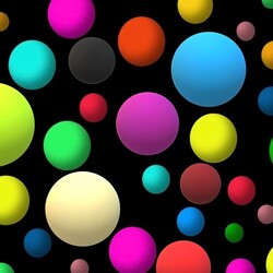 Пазл: Цветные шарики