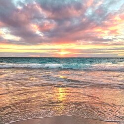 Пазл: Закат у моря