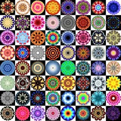 Пазл: Мандалы