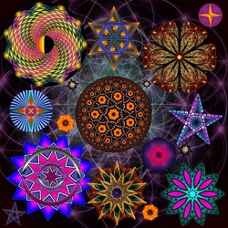 Пазл: Мандалы