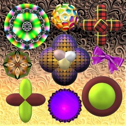 Пазл: Мандалы