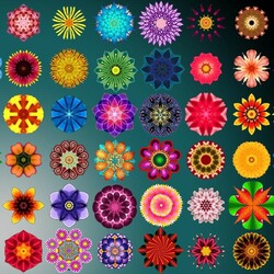 Пазл: Мандалы