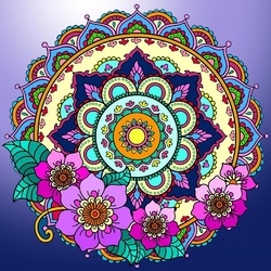 Пазл: Мандала