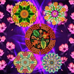 Пазл: Мандалы