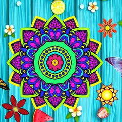 Пазл: Мандала