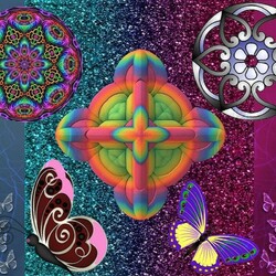 Пазл: Мандалы