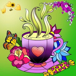 Пазл: Утренний кофе