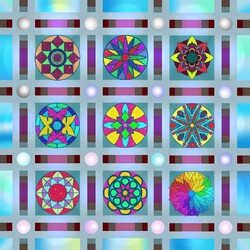 Пазл: Мандалы