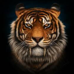 Пазл: Саблезубый тигр