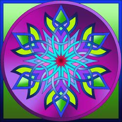 Пазл: Мандала