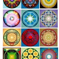 Пазл: Мандалы