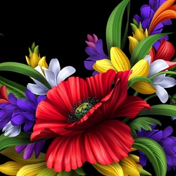 Пазл: Букет