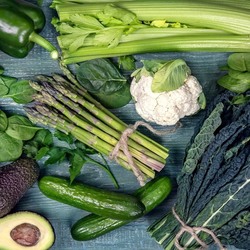 Пазл: Зелёные овощи