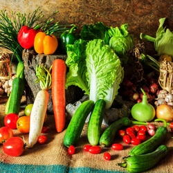 Пазл: Набор овощей