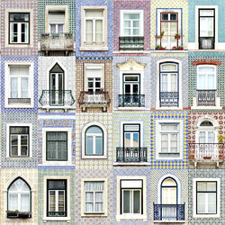 Пазл: Окна Лиссабона