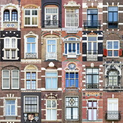 Пазл: Окна Амстердама