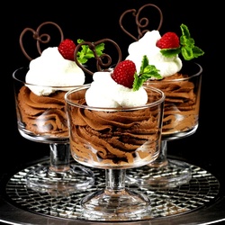 Пазл: Шоколадный десерт