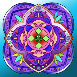 Пазл: Мандала