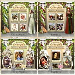 Пазл: Великие художники Ренессанса