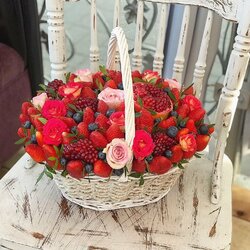 Пазл: Красочная корзинка