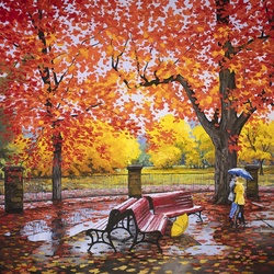 Пазл: Осень в парке