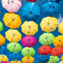 Пазл: Зонтики
