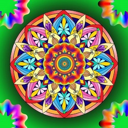 Пазл: Мандала