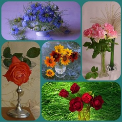 Пазл: Мини букетики