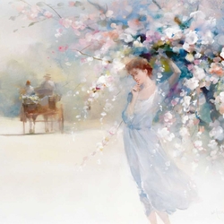 Пазл: Ты шелест нежного листка