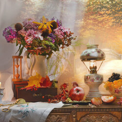 Пазл: Осенний блюз поет душа