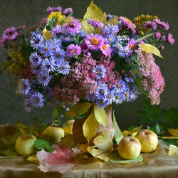 Пазл: Букет из осени