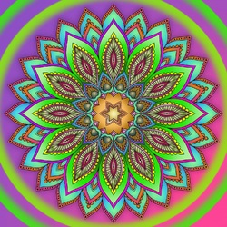 Пазл: Мандала