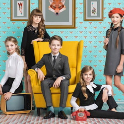 Пазл: Школьники