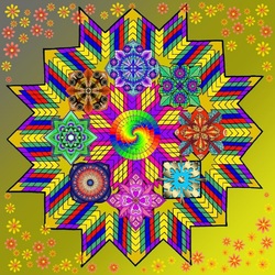 Пазл: Мандалы