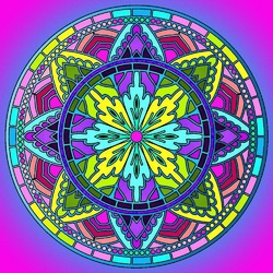 Пазл: Мандала
