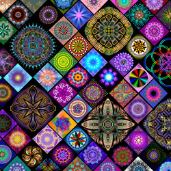 Пазл: Мандалы