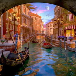 Пазл: Прогулки по Венеции 