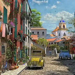 Пазл: Средиземноморский городок 