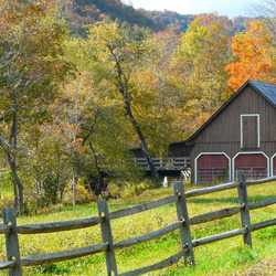 Пазл: Осень в деревенском домике