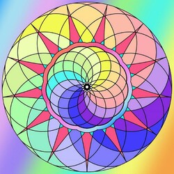 Пазл: Мандала