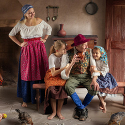 Пазл: Счастливая семья