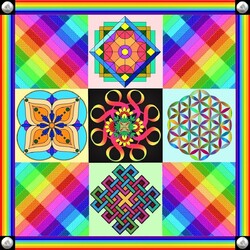 Пазл: Мандалы